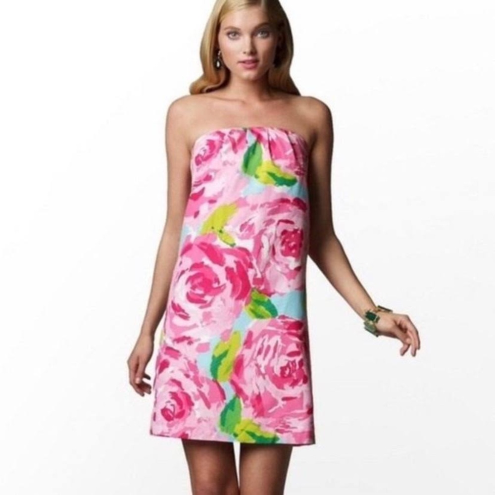 NWT- Lilly Pulitzer Strapless Dress